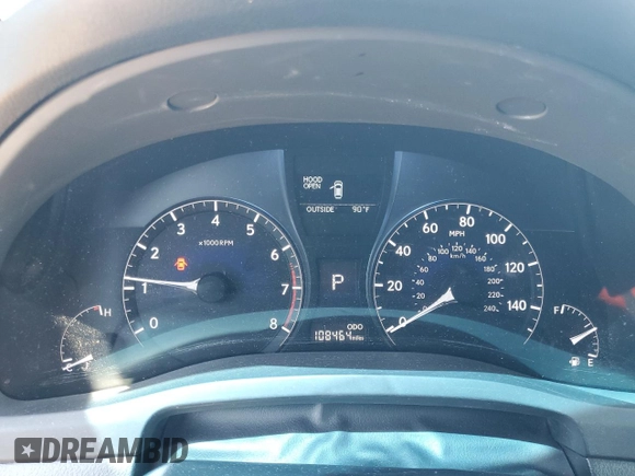 2013 Lexus RX 350 with VIN 2T2BK1BA1DC210323, listed as a Copart auction lot 63258705 with 108,464 mi miles and Salvage title. Bid and sale history available at DreamBid. Image 9.
