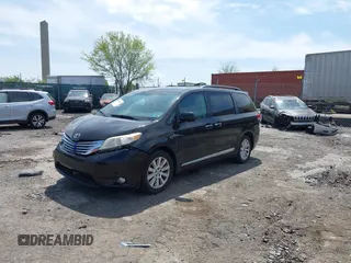 2011 Toyota Sienna XLE with VIN 5TDDK3DC2BS024429, listed as a IAAI auction lot 42091570 with 159,398 mi miles and . Bid and sale history available at DreamBid. Image 18.