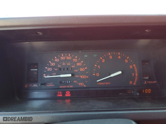 1991 Mazda B2200 Pickup 2WD with VIN JM2UF3136M0148956, listed as a Copart auction lot 47346325 with NaN miles and Salvage Title. Bid and sale history available at carsss.com. Image 9.