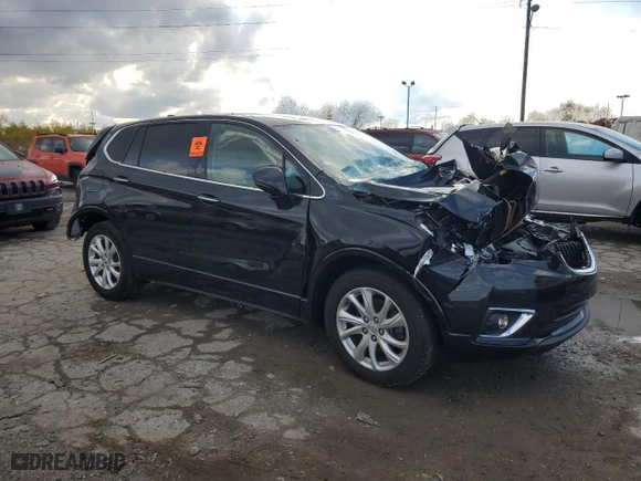 2020 Buick Envision Preferred with VIN LRBFX1SA6LD123377, listed as a Copart auction lot 79477994 with 0 mi miles and Salvage Title. Bid and sale history available at carsss.com. Image 4.