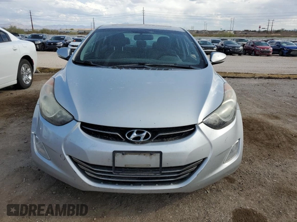 2013 Hyundai Elantra Limited with VIN KMHDH4AE2DU780802, listed as a Copart auction lot 56385425 with 163,853 mi miles and Clean Title. Bid and sale history available at DreamBid. Image 5.