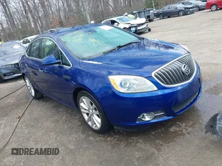 2013 Buick Verano Leather Group with VIN 1G4PS5SK7D4178261, listed as a IAAI auction lot 41838087 with 93,944 mi miles. Bid and sale history available at carsss.com. Image 1.