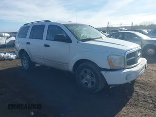2005 Dodge Durango Limited with VIN 1D4HB58D05F582237, listed as a IAAI auction lot 41668155 with 326,485 mi miles and . Bid and sale history available at DreamBid. Image 1.
