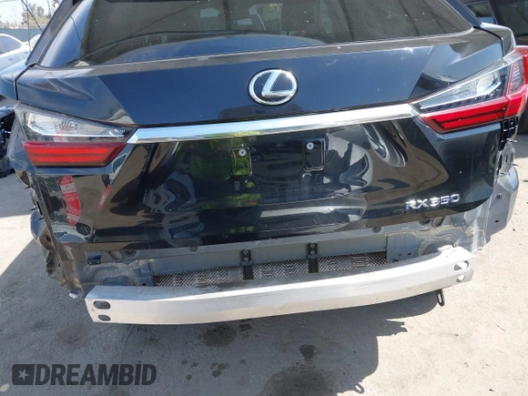 2018 Lexus RX 350 with VIN 2T2ZZMCA9JC101503, listed as a IAAI auction lot 42572863 with 24,199 mi miles and . Bid and sale history available at DreamBid. Image 6.