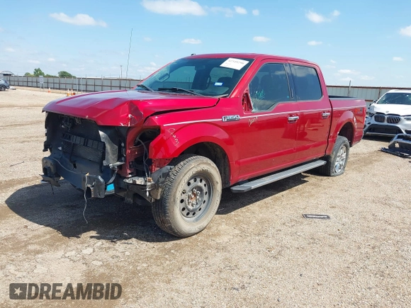 2017 Ford F-150 XL with VIN 1FTEW1EF9HKC72022, listed as a IAAI auction lot 42349290 with 56,133 mi miles and . Bid and sale history available at DreamBid. Image 18.