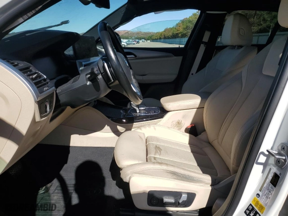 2022 BMW X4 xDrive30i with VIN 5UX33DT07N9N05218, listed as a Copart auction lot 74737104 with NaN miles and Non Repairable. Bid and sale history available at carsss.com. Image 7.