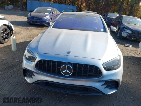 2021 Mercedes-Benz E-Class AMG E 53 with VIN W1KZF6BB6MA953017, listed as a IAAI auction lot 40640666 with 41,805 mi miles. Bid and sale history available at carsss.com. Image 12.
