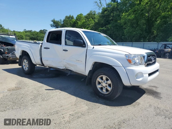 2005 Toyota Tacoma PreRunner with VIN 5TEKU72NX5Z033223, listed as a Copart auction lot 55495645 with 163,877 mi miles and Salvage title. Bid and sale history available at DreamBid. Image 4.