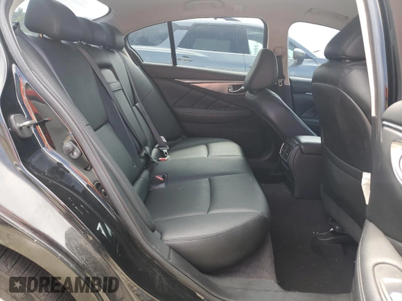 2015 Infiniti Q50 Sport with VIN JN1BV7AP2FM338924, listed as a Copart auction lot 64821585 with 104,907 mi miles and Clean title. Bid and sale history available at DreamBid. Image 10.