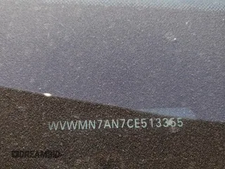 2012 Volkswagen CC Sport with VIN WVWMN7AN7CE513355, listed as a Copart auction lot 70507274 with 152,489 mi miles and Salvage Title. Bid and sale history available at carsss.com. Image 12.