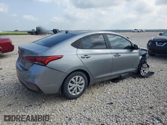 2022 Hyundai Accent SE with VIN 3KPC24A64NE155537, listed as a Copart auction lot 55312015 with 84,544 mi miles and Salvage title. Bid and sale history available at DreamBid. Image 3.