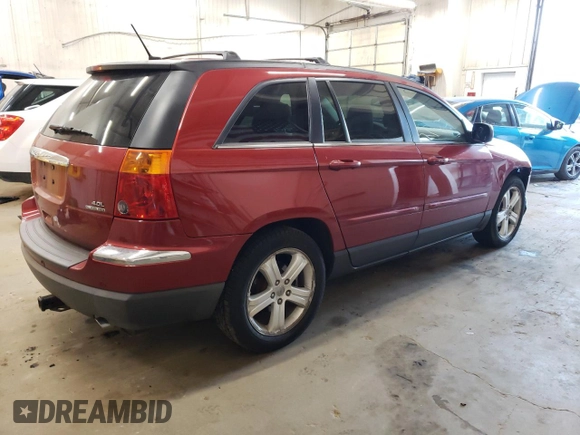 2007 Chrysler Pacifica Touring with VIN 2A8GF68XX7R299541, listed as a Copart auction lot 73611634 with 20,193 mi miles and Salvage title. Bid and sale history available at DreamBid. Image 3.