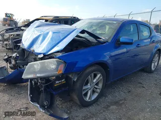 2013 Dodge Avenger SXT with VIN 1C3CDZCG4DN742235, listed as a IAAI auction lot 40626834 with 141,217 mi miles. Bid and sale history available at carsss.com. Image 18.