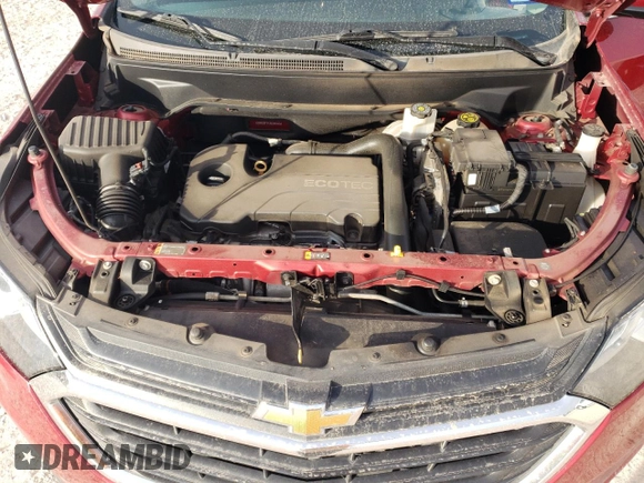 2018 Chevrolet Equinox LT with VIN 2GNAXSEV4J6254553, listed as a Copart auction lot 80531124 with 92,977 mi miles and Clean Title. Bid and sale history available at DreamBid. Image 14.