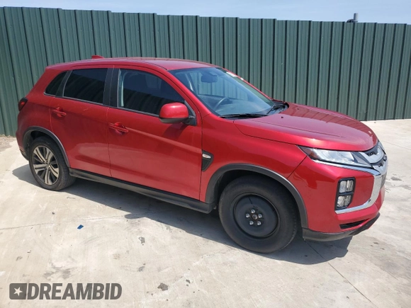 2024 Mitsubishi Outlander Sport S with VIN JA4ARUAU6RU002340, listed as a Copart auction lot 51065535 with 24,295 mi miles and Clean Title. Bid and sale history available at carsss.com. Image 4.