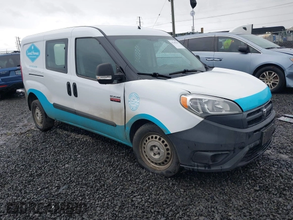 2015 Ram ProMaster City Cargo Tradesman with VIN ZFBERFAT8F6A72602, listed as a IAAI auction lot 41709295 with 133,802 mi miles. Bid and sale history available at carsss.com. Image 1.
