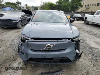 2023 Volvo C40 Recharge Pure Electric Plus with VIN YV4ED3GL1P2063793, listed as a Copart auction lot 45872694 with 815 mi miles. Bid and sale history available at carsss.com. Image 5.