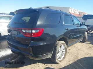 2024 Dodge Durango GT Plus with VIN 1C4RDJDG4RC213022, listed as a IAAI auction lot 41729433 with 23,684 mi miles and . Bid and sale history available at DreamBid. Image 4.