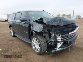 2022 Chevrolet Suburban High Country with VIN 1GNSKGKL5NR200434, listed as a IAAI auction lot 41047540 with 67,891 mi miles and . Bid and sale history available at DreamBid. Image 1.