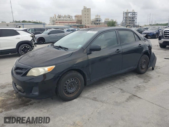 2011 Toyota Corolla L with VIN 2T1BU4EE3BC648417, listed as a Copart auction lot 54400365 with 191,164 mi miles and Salvage Title. Bid and sale history available at carsss.com. Image 1.