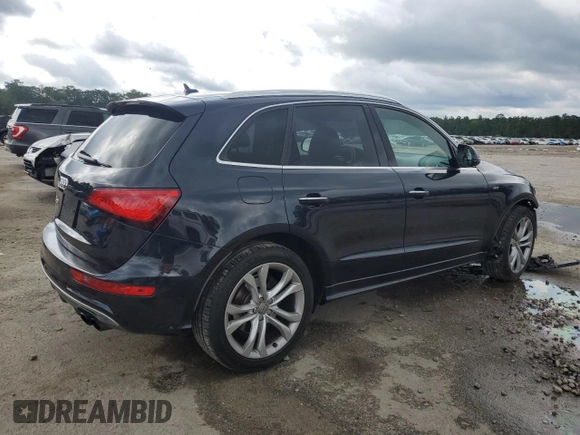 2015 Audi SQ5 Prestige with VIN WA1VGAFP6FA087413, listed as a Copart auction lot 59766785 with 86,792 mi miles and Salvage title. Bid and sale history available at DreamBid. Image 3.