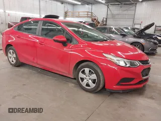 2018 Chevrolet Cruze LS with VIN 1G1BC5SM9J7216511, listed as a IAAI auction lot 41989915 with 67,740 mi miles and . Bid and sale history available at DreamBid. Image 1.