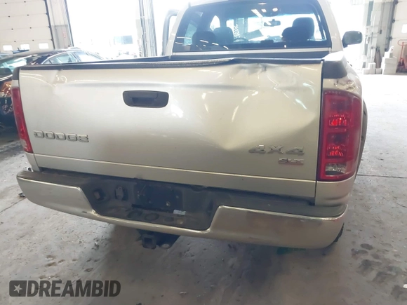 2004 Dodge 1500 SLT with VIN 1D7HU18N14S787506, listed as a IAAI auction lot 41580715 with 132,849 mi miles and . Bid and sale history available at carsss.com. Image 16.