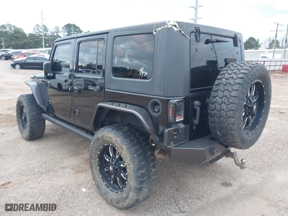 2016 Jeep Wrangler Unlimited 75th Anniversary with VIN 1C4BJWEG2GL158850, listed as a IAAI auction lot 41472080 with 109,789 mi miles. Bid and sale history available at carsss.com. Image 3.