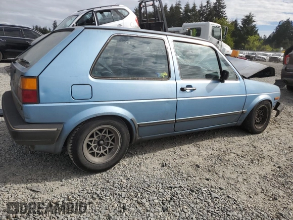 1986 Volkswagen Golf с VIN 1VWBA0174GV083346, выставлен на аукционе Copart как лот 56159175 с пробегом 175 960 миль миль и Списание • Salvage title. История ставок и продаж доступна на DreamBid. Изображение 3.