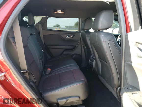 2021 Chevrolet Blazer RS with VIN 3GNKBERSXMS521902, listed as a Copart auction lot 54142845 with 51,135 mi miles and Salvage title. Bid and sale history available at DreamBid. Image 11.