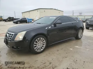 2013 Cadillac CTS Coupe Premium with VIN 1G6DP1E39D0101357, listed as a Copart auction lot 44609585 with 125,994 mi miles and Salvage Title. Bid and sale history available at carsss.com. Image 1.