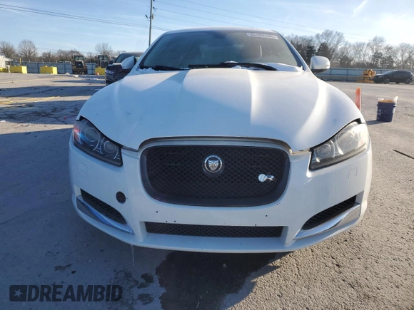 2013 Jaguar XF I4 RWD with VIN SAJWA0ES3DPS71960, listed as a Copart auction lot 46400345 with 0 mi miles and Clean Title. Bid and sale history available at carsss.com. Image 5.