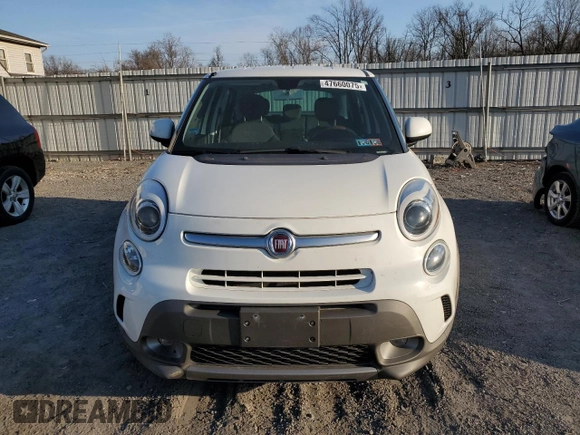 2014 FIAT 500L Trekking with VIN ZFBCFADH8EZ021086, listed as a Copart auction lot 47660075 with 78,250 mi miles and Clean Title. Bid and sale history available at DreamBid. Image 5.