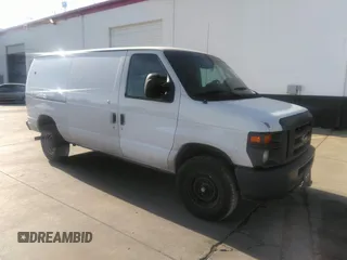 2013 Ford Econoline Cargo Super Duty Commercial with VIN 1FTSE3EL3DDA30378, listed as a IAAI auction lot 42064788 with 285,473 mi miles. Bid and sale history available at carsss.com. Image 1.