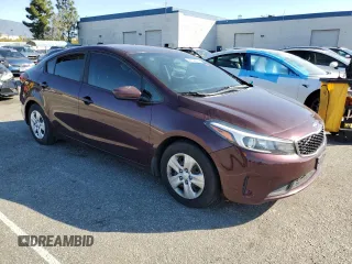 2017 Kia Forte LX with VIN 3KPFK4A71HE116379, listed as a Copart auction lot 46102975 with 0 mi miles and Salvage Title. Bid and sale history available at carsss.com. Image 4.