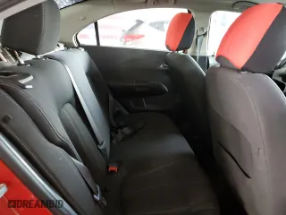 2017 Chevrolet Sonic LT with VIN 1G1JD5SH7H4120058, listed as a Copart auction lot 45819815 with 0 mi miles and Non Repairable. Bid and sale history available at carsss.com. Image 10.