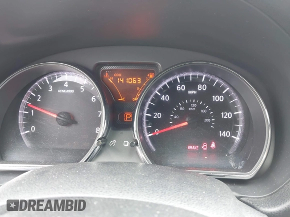 2014 Nissan Note SV with VIN 3N1CE2CP9EL409694, listed as a IAAI auction lot 41807269 with 141,063 mi miles and . Bid and sale history available at DreamBid. Image 7.