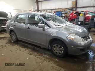2010 Nissan Versa 1.6 with VIN 3N1CC1APXAL442278, listed as a Copart auction lot 45135045 with 166,598 mi miles and Salvage Title. Bid and sale history available at carsss.com. Image 4.