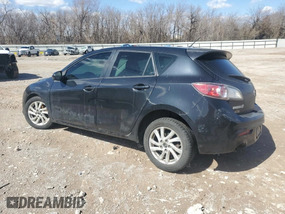 2013 Mazda 3 i Touring with VIN JM1BL1L71D1842795, listed as a Copart auction lot 47854375 with 131,672 mi miles and Salvage Title. Bid and sale history available at carsss.com. Image 2.