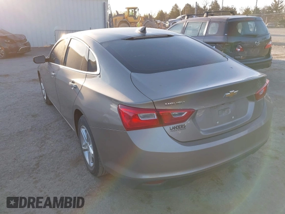 2022 Chevrolet Malibu LS with VIN 1G1ZB5ST2NF215494, listed as a IAAI auction lot 41844792 with 41,489 mi miles and . Bid and sale history available at DreamBid. Image 3.