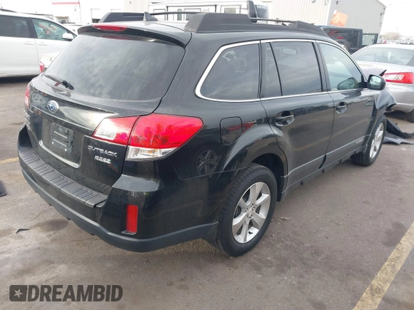2013 Subaru Outback 2.5i Limited with VIN 4S4BRBKC1D3317156, listed as a IAAI auction lot 41488098 with 51,532 mi miles. Bid and sale history available at carsss.com. Image 4.