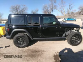 2024 Jeep Wrangler Sport S with VIN 1C4PJXDG3RW266909, listed as a IAAI auction lot 41242792 with 6,132 mi miles and . Bid and sale history available at DreamBid. Image 14.