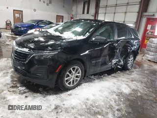 2024 Chevrolet Equinox LS with VIN 3GNAXHEG9RL233161, listed as a IAAI auction lot 41622254 with 16,959 mi miles and . Bid and sale history available at DreamBid. Image 17.