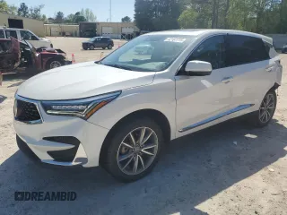 2021 Acura RDX Technology with VIN 5J8TC2H5XML046781, listed as a Copart auction lot 52187775 with 58,995 mi miles and Salvage title. Bid and sale history available at DreamBid. Image 1.