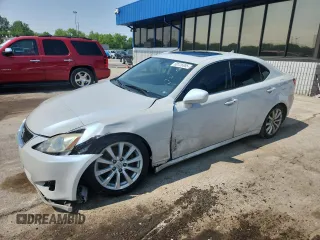 2007 Lexus IS 250 with VIN JTHCK262972017887, listed as a Copart auction lot 60126655 with 168,207 mi miles and Salvage title. Bid and sale history available at DreamBid. Image 1.