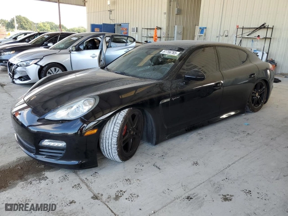 2012 Porsche Panamera S Hybrid with VIN WP0AD2A71CL045421, listed as a Copart auction lot 87756765 with 135,832 mi miles and Clean Title. Bid and sale history available at carsss.com. Image 1.