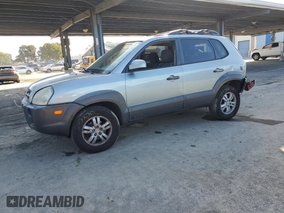 2006 Hyundai Tucson GLS with VIN KM8JN12D36U430713, listed as a Copart auction lot 51275935 with 219,148 mi miles and Salvage Title. Bid and sale history available at carsss.com. Image 1.