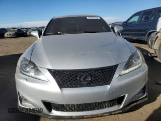 2012 Lexus IS 350 with VIN JTHCE5C2XC5002465, listed as a Copart auction lot 81585194 with 192,408 mi miles and Salvage title. Bid and sale history available at DreamBid. Image 5.
