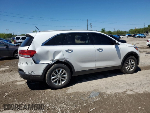 2018 Kia Sorento LX with VIN 5XYPG4A5XJG357564, listed as a Copart auction lot 52898254 with 92,010 mi miles and Salvage Title. Bid and sale history available at DreamBid. Image 3.