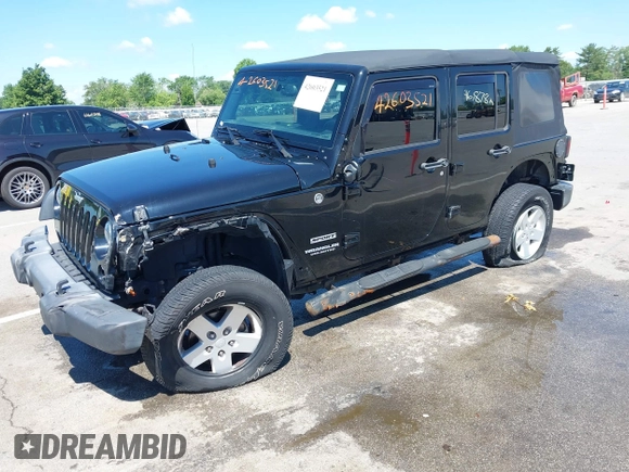 2017 Jeep Wrangler Unlimited Sport with VIN 1C4BJWDG7HL544974, listed as a IAAI auction lot 42603521 with 96,878 mi miles and . Bid and sale history available at DreamBid. Image 17.